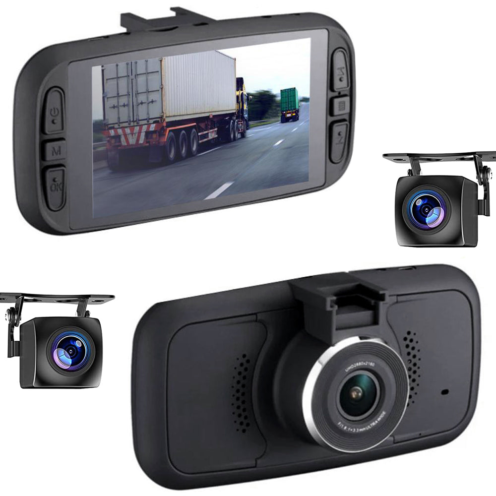 TD 2nd Gen 2K EagleEye 3 Cam GPS Dash Cam System - Record 3 Viewpoints Now With Wifi