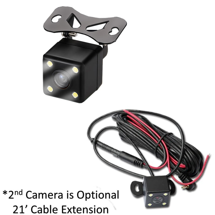 Prime AHD Dash Cam with Touch Screen, Optional 2nd Camera