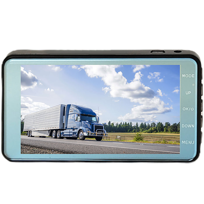 4th Gen Dual DVR Dash Cam with Touch Screen - 2 Cam System