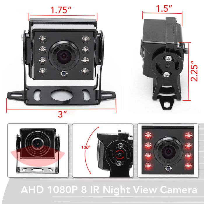 Top Dawg 9 inch Monitor with 1080P Wired Backup Camera System