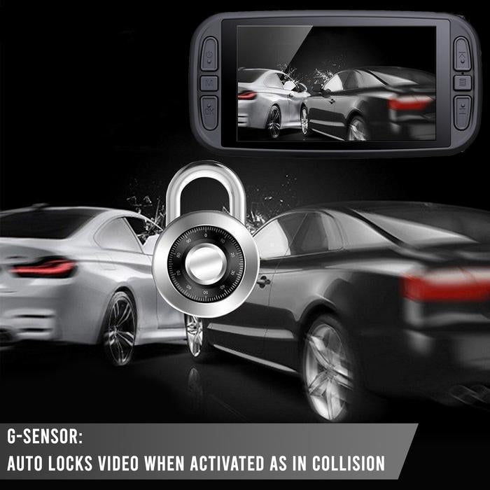4K Dual (2) Pinnacle Touch Screen WIFI/GPS Dash Cam System