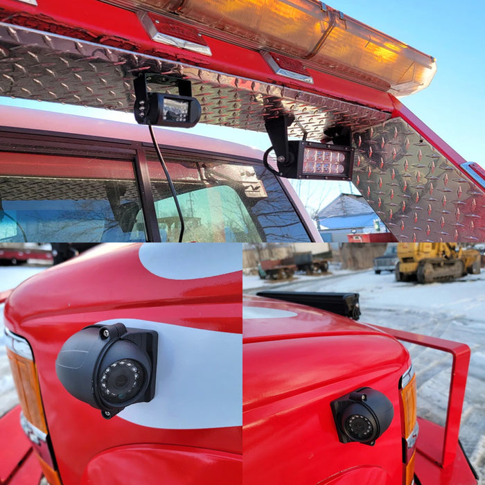 Top Dawg Black Box 1080P Dash Cam, 2-4 Cam MDVR System, For Fleets/ Truckers