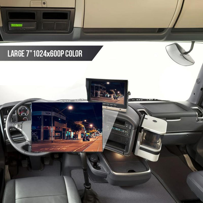 Top Dawg 7in Monitor with 1080P Wired Backup Camera System