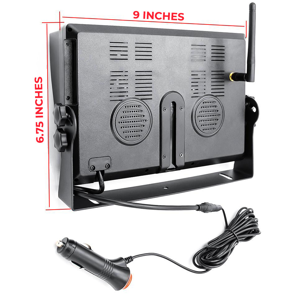 Top Dawg 2nd Gen DIGITAL Heavy Duty Wireless Camera System with 9 Inch LCD
