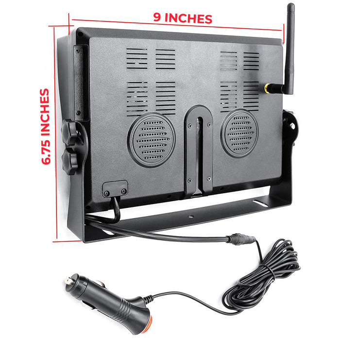 Top Dawg 2nd Gen DIGITAL Heavy Duty Wireless Camera System with 9 Inch LCD