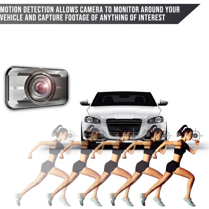 DISCONTINUED TD Prime 1080P 1-2 Cam Dash Cam - Includes 1 Cam, can add 2nd 1080P Cam
