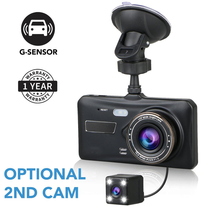 2nd Gen Prime AHD Dash Cam with Touch Screen, Optional 2nd Camera
