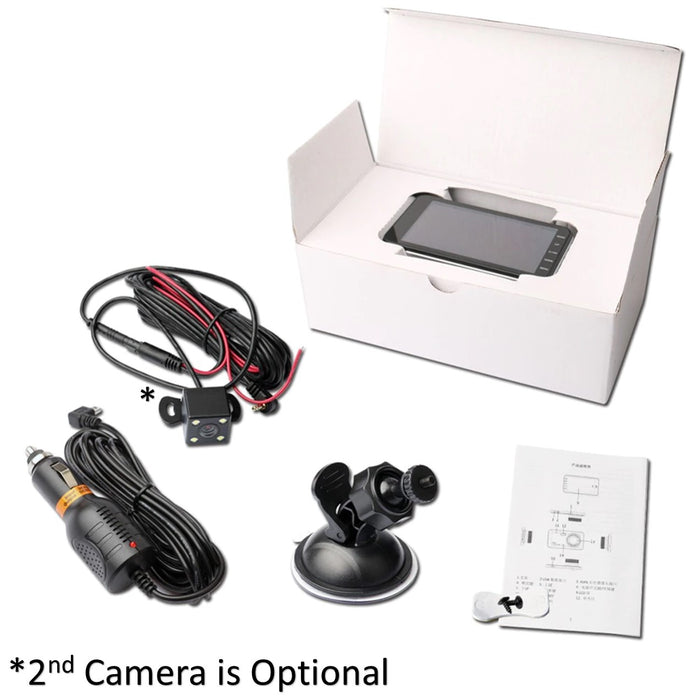 2nd Gen Prime AHD Dash Cam with Touch Screen, Optional 2nd Camera