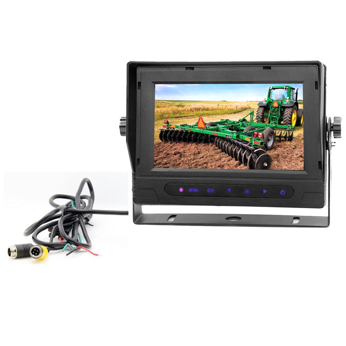 Top Dawg EagleEye Waterproof 7in Monitor with 1080P Waterproof Wired Backup Camera