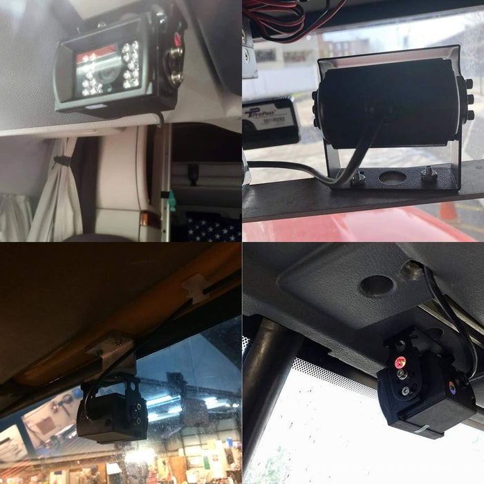 Top Dawg Zenith Multi-Cam 1 to 4 1080P DVR System w/ 7" LCD! Record & View up to 4 Viewpoints