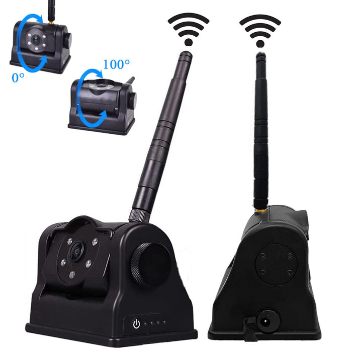 Top Dawg 1 to 4 Camera System with Built-In Battery & Magnet & 7" LCD Monitor!