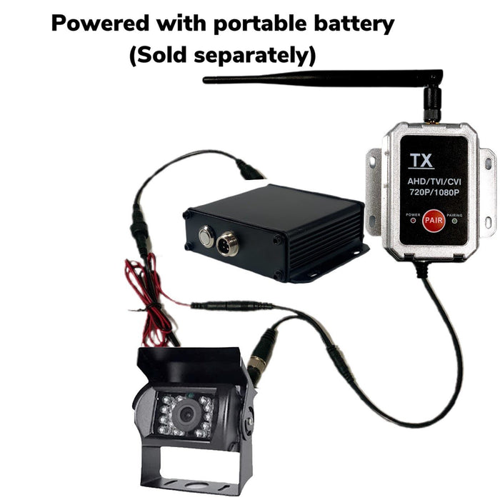 Top Dawg AHD Wireless Transmitter/Receiver for up to 1080P Wired Cameras