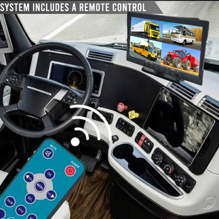 3rd Gen Wired DVR 10inch LCD ONLY (no cameras)