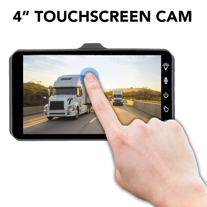 2nd Gen Prime AHD Dash Cam with Touch Screen, Optional 2nd Camera