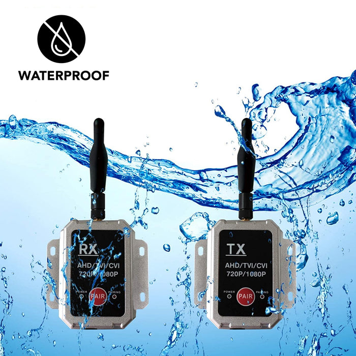 Top Dawg AHD Wireless Transmitter/Receiver for up to 1080P Wired Cameras