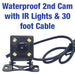 Additional/Replacement Outside/2nd Camera SQUARE for 2 or 4 Gold Cam Set up - TopDawgTrucker Dash Cams
