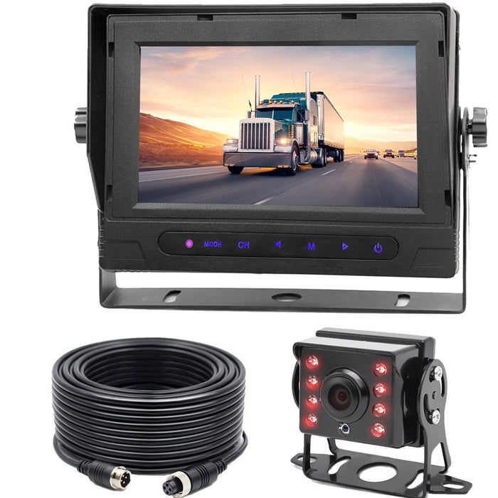 Top Dawg EagleEye Waterproof 7in Monitor with 1080P Waterproof Wired Backup Camera