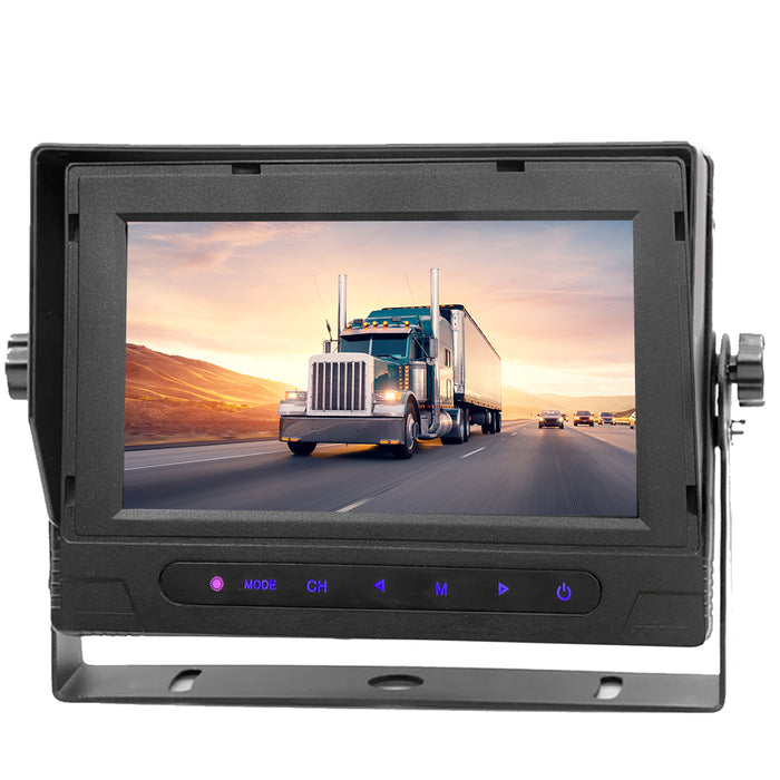 Top Dawg EagleEye Waterproof 7in Monitor with 1080P Waterproof Wired Backup Camera