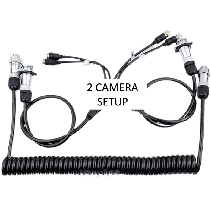 Top Dawg HEAVY DUTY TRAILER CONNECTORS! Install 1, 2 or up to 4 Cams on Trailer or RV!