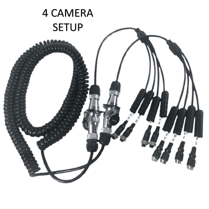 Top Dawg HEAVY DUTY TRAILER CONNECTORS! Install 1, 2 or up to 4 Cams on Trailer or RV!