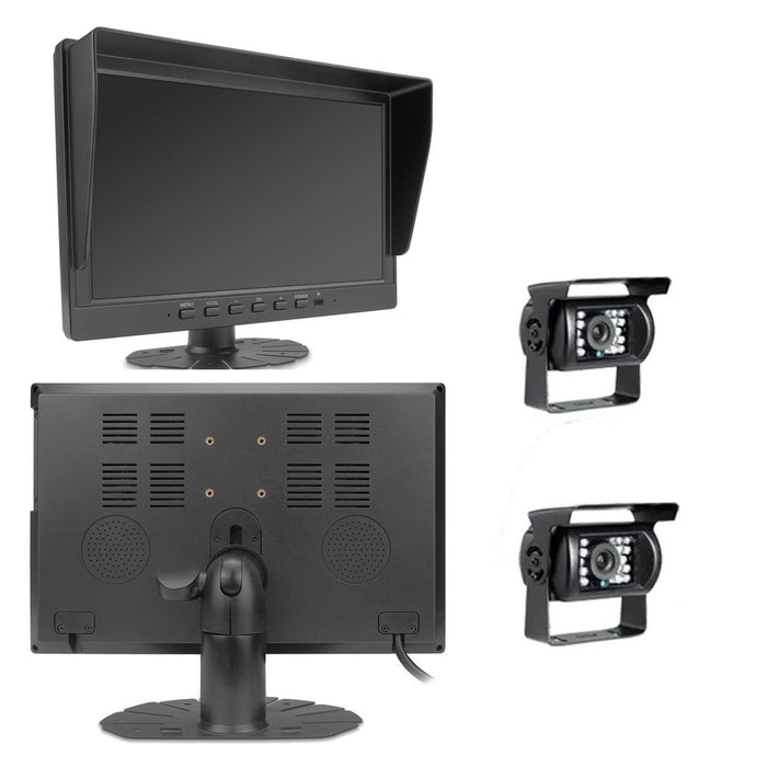 DISCONTINUED 2nd Gen WIRED DVR Camera System with 10" LCD