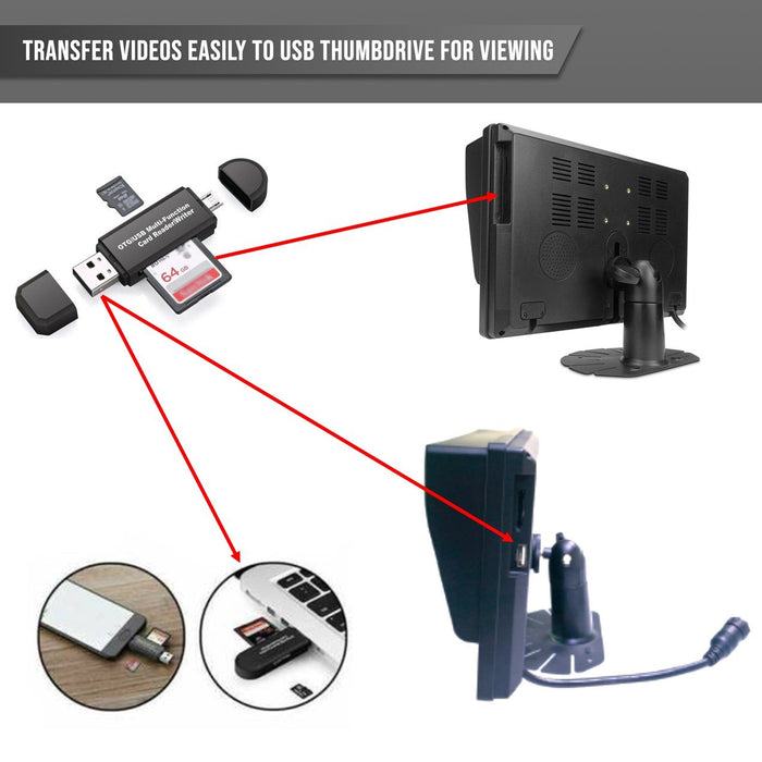 DISCONTINUED 2nd Gen WIRED DVR Camera System with 10" LCD