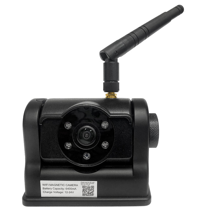 Heavy Duty WIFI Backup Camera with Built-In Battery & Magnet