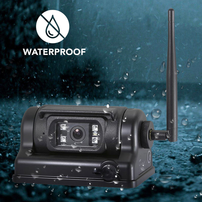 Top Dawg EagleEye 1080P WIFI Wireless Backup Cam w/ Magnet & Battery, Portable & 1 Minute Installation